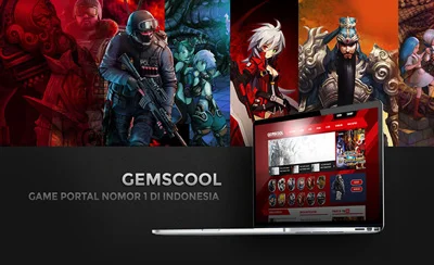 gemscool game portal redesign