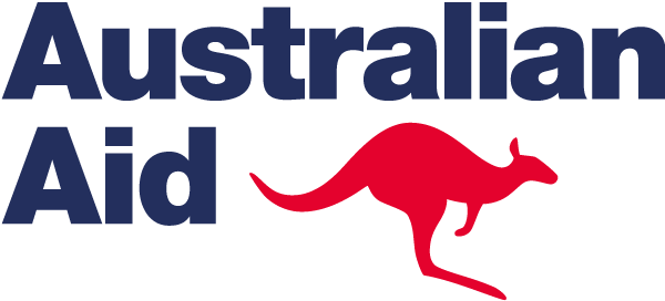 Komunigrafik Web Design and Development showcase posrtfolio client and partneship logo australian aid