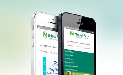 naturalfarm ecommerce website online catalogue