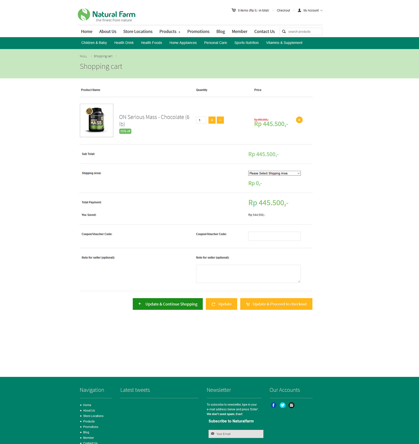 Komunigrafik project portfolio inspiration template web design and web developer, Toko Online, e-Commerce, payment gateway, Jakarta Barat, Indonesia