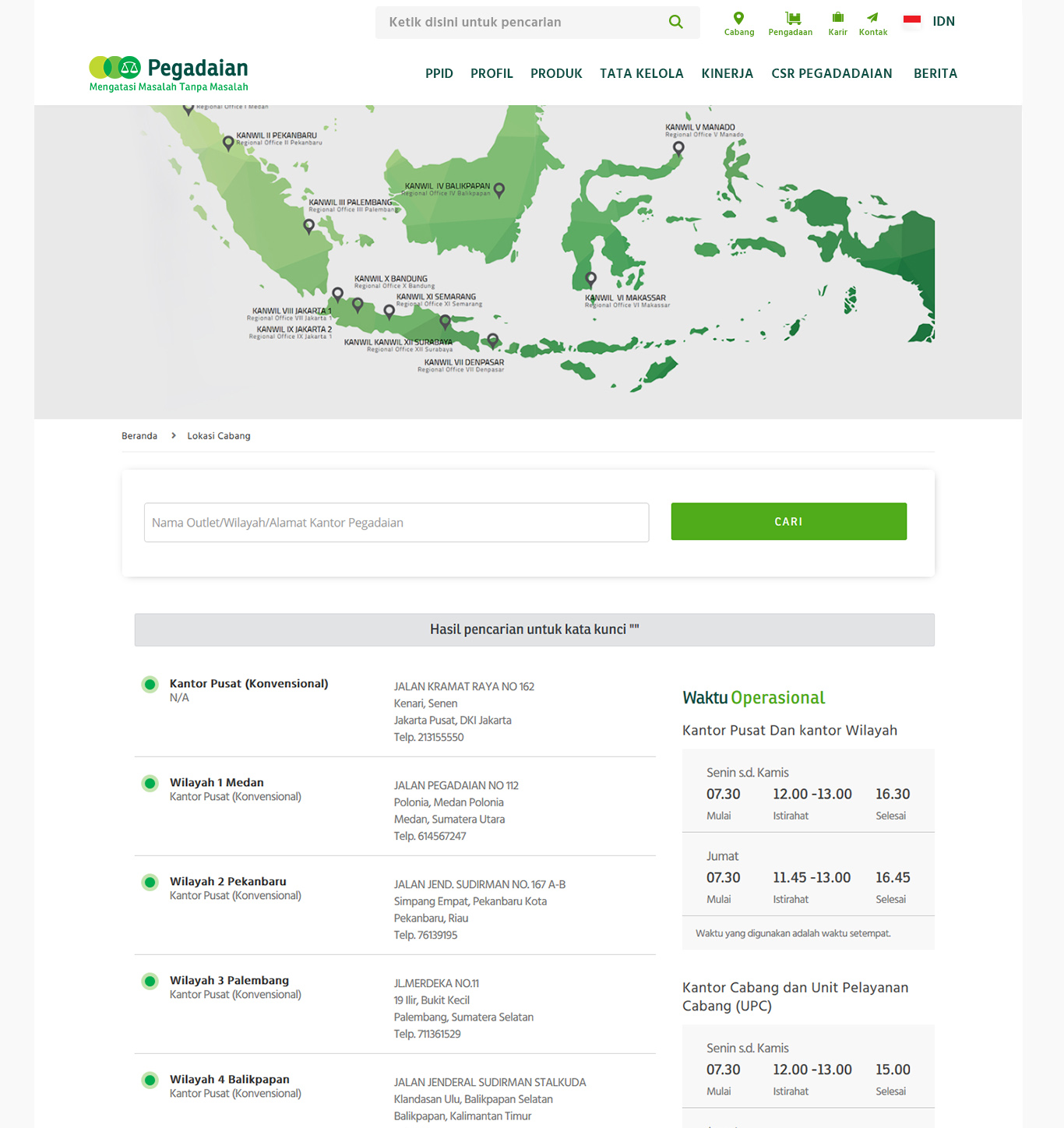 Komunigrafik ui-ux web design and development Indonesia - Project Showcase and Portfolio