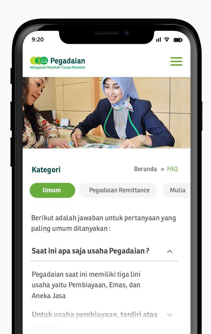 Komunigrafik ui-ux web design and development Indonesia - Project Showcase and Portfolio Responsive Mobile